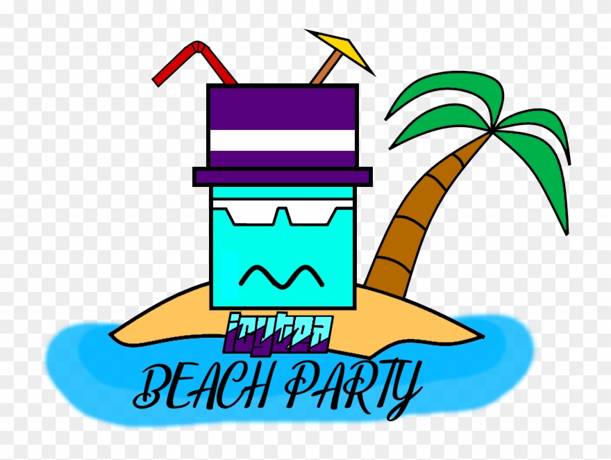 Icytea Beach Party Logo - Tonga Clipart