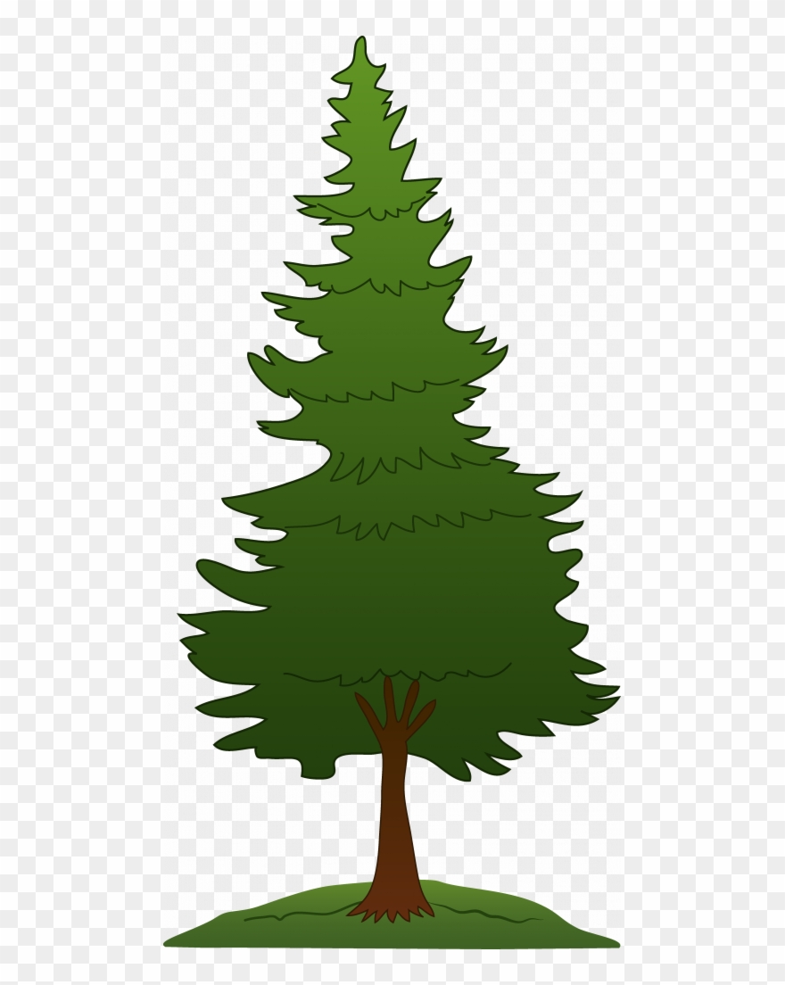 Wanted Clipart Images Of Trees Pine Tree Panda Free - Clipart Tree - Png Download
