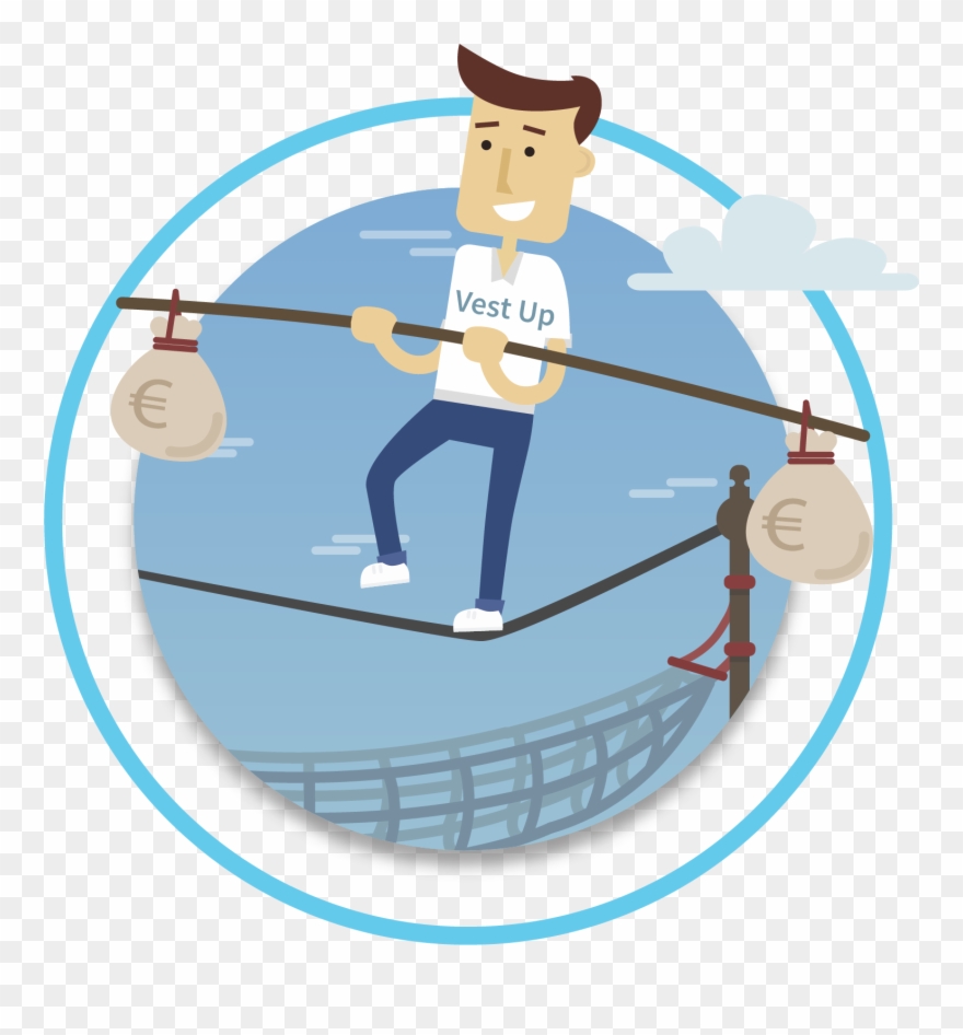 How Vestup Enables You To Reach Your Goals - Illustration Clipart
