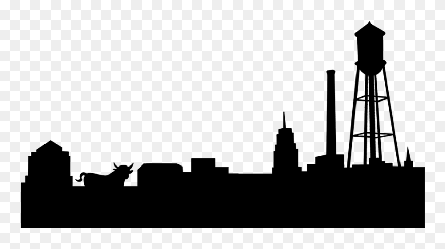 City Of Durham Skyline Clipart