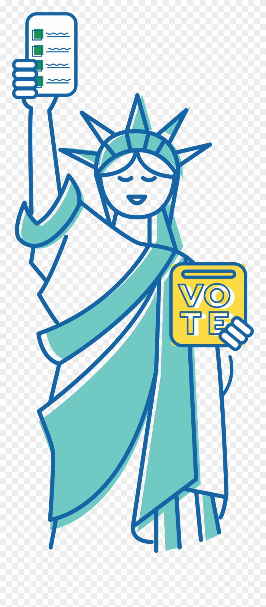 Forward March Ny - New York Cartoon Png Clipart