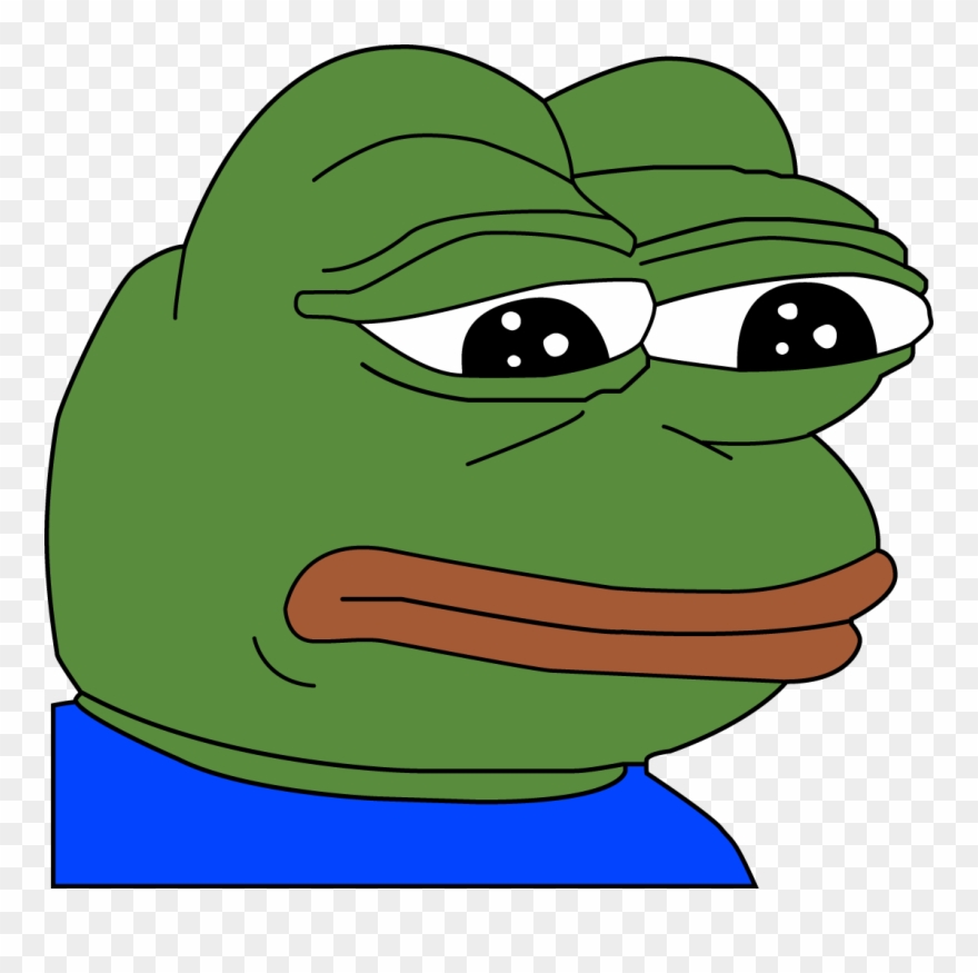 Post - Sad Pepe Png Clipart