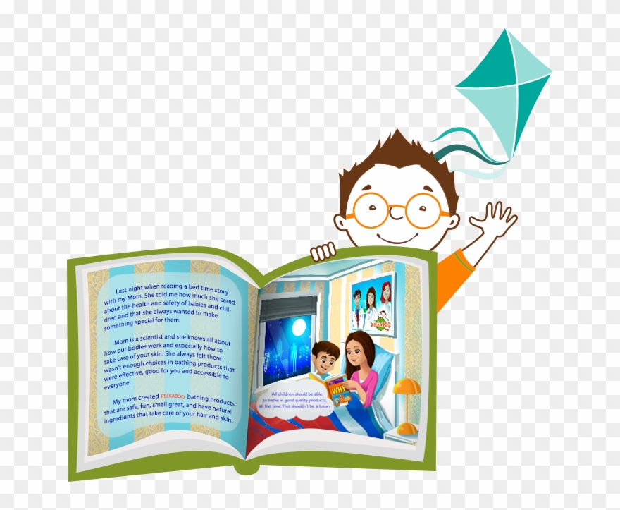 Read The Book - Cartoon Clipart