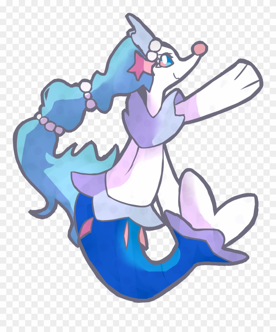 I Drew A Cute Primarina Wanted To Share It Here [oc] - Cartoon Clipart
