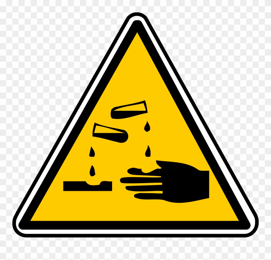 Corrosive Substance Ampere Hazard Safety Risk - Japanese Do Not Enter Sign Clipart