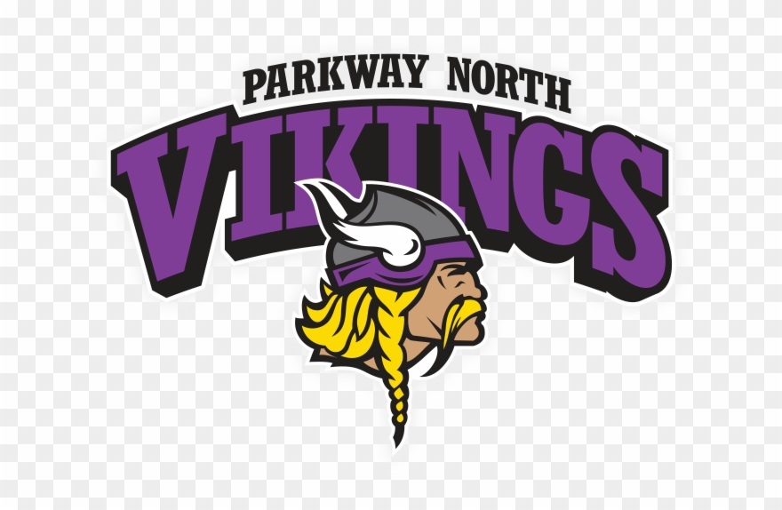 North Logo - Parkway North High School Viking Clipart