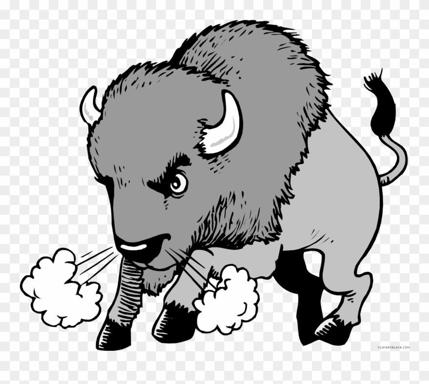 Clip Transparent Clipartblack Com Animal Free - Buffalo And The Field Mouse - Png Download