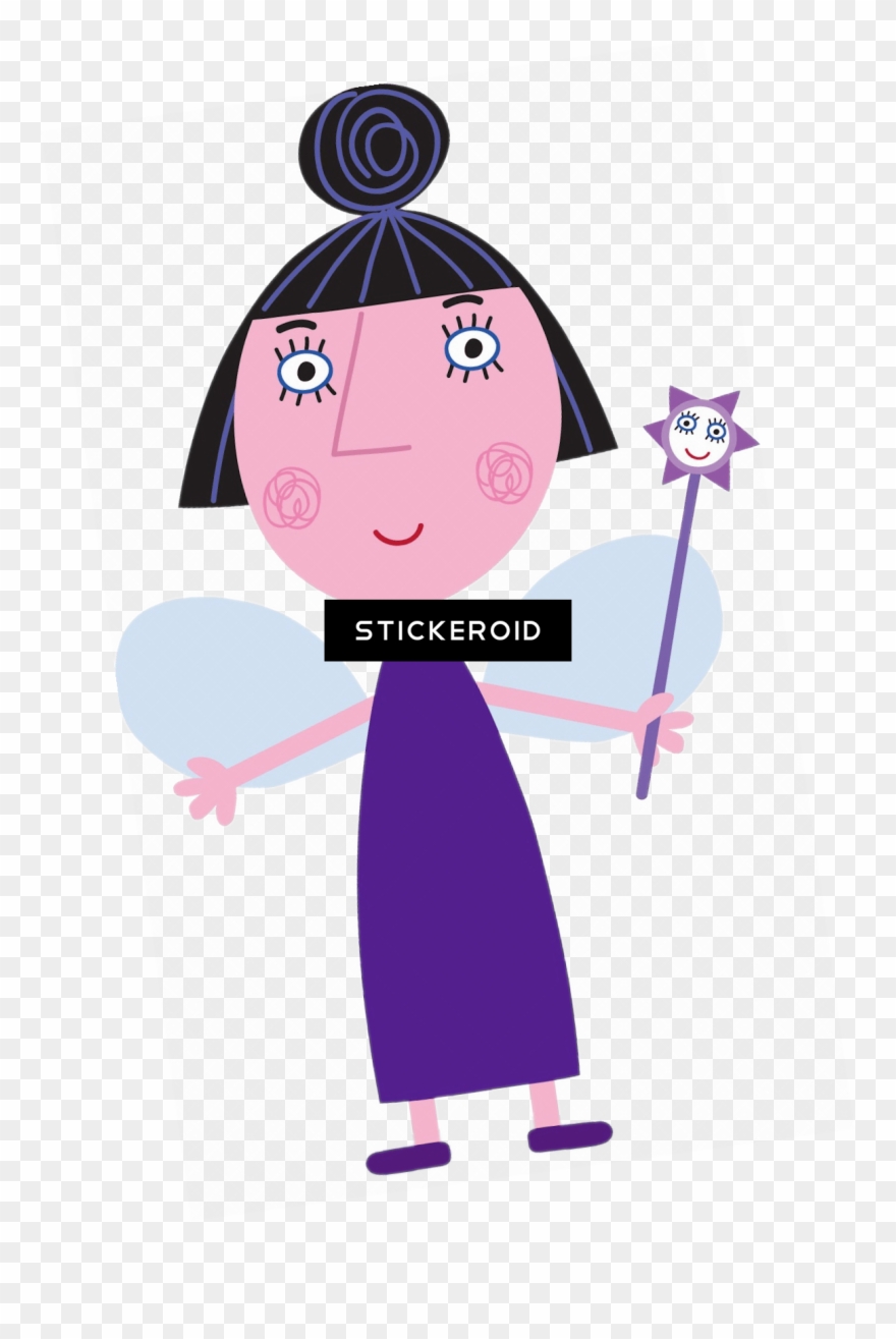 Nanny Plum - Ben And Hollys Little Kingdom Character Clipart