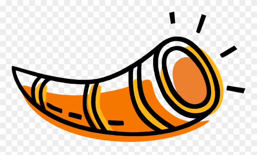 Ancient Ram S Image - Rams Horn Clip Art - Png Download