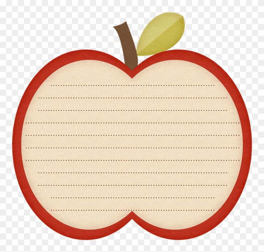 ○••°‿✿⁀journaling‿✿⁀°••○ - Scrapbooking Apple Png Clipart