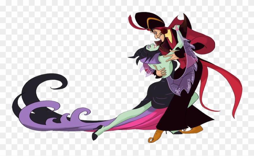 Steampunk Clipart Halloween - Jafar And Maleficent - Png Download