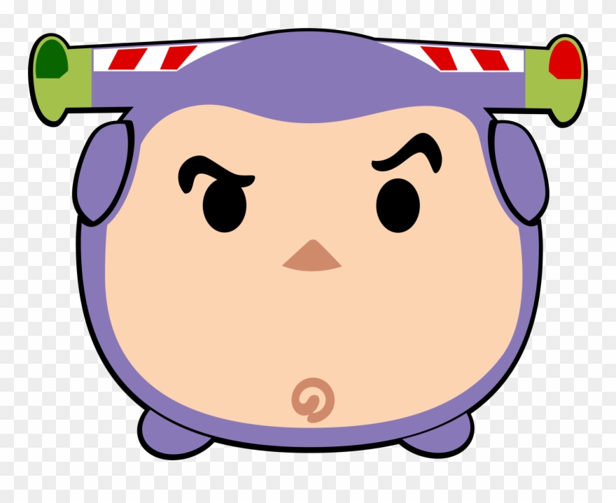 Disney Tsum Clipart Transparent Background Mickey Face - Tsum Tsum En Png