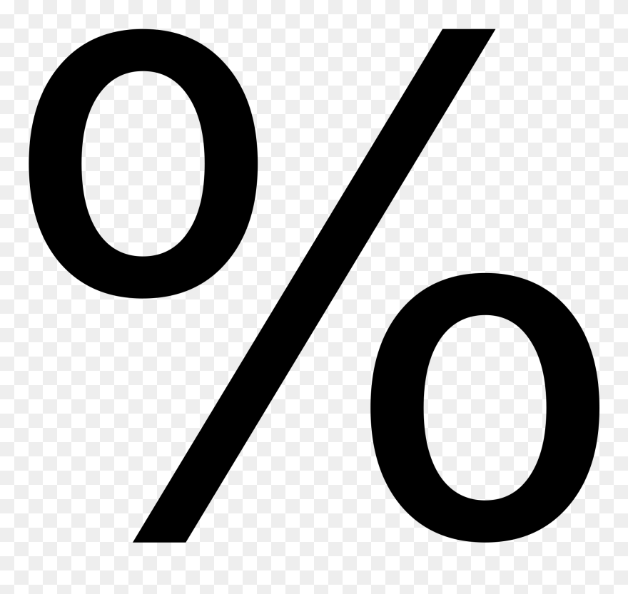 Percent Symbol Clipart