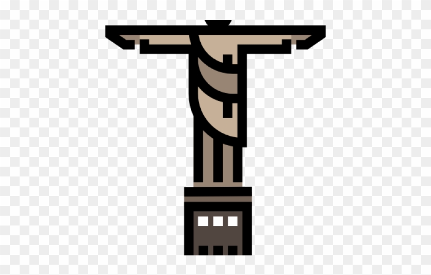 Christ The Redeemer Clipart Statue - Christ The Redeemer - Png Download