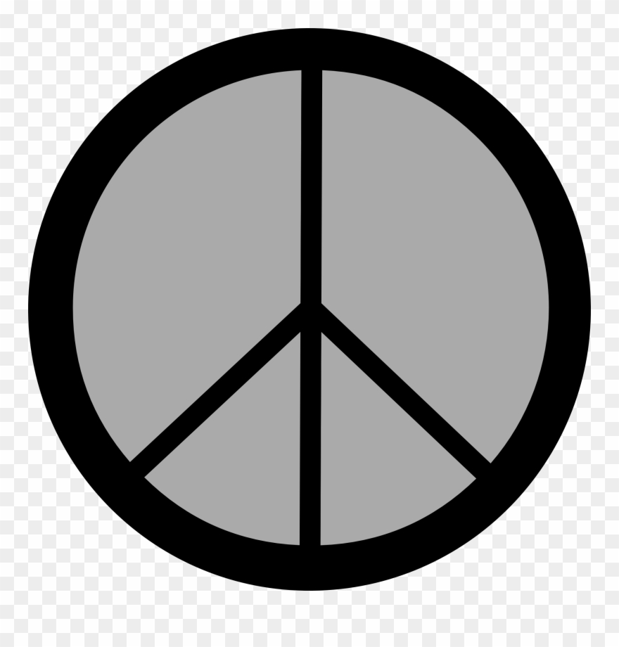 Images For > Aa Symbol Clip Art - Make Love Not War Peace Sign - Png Download