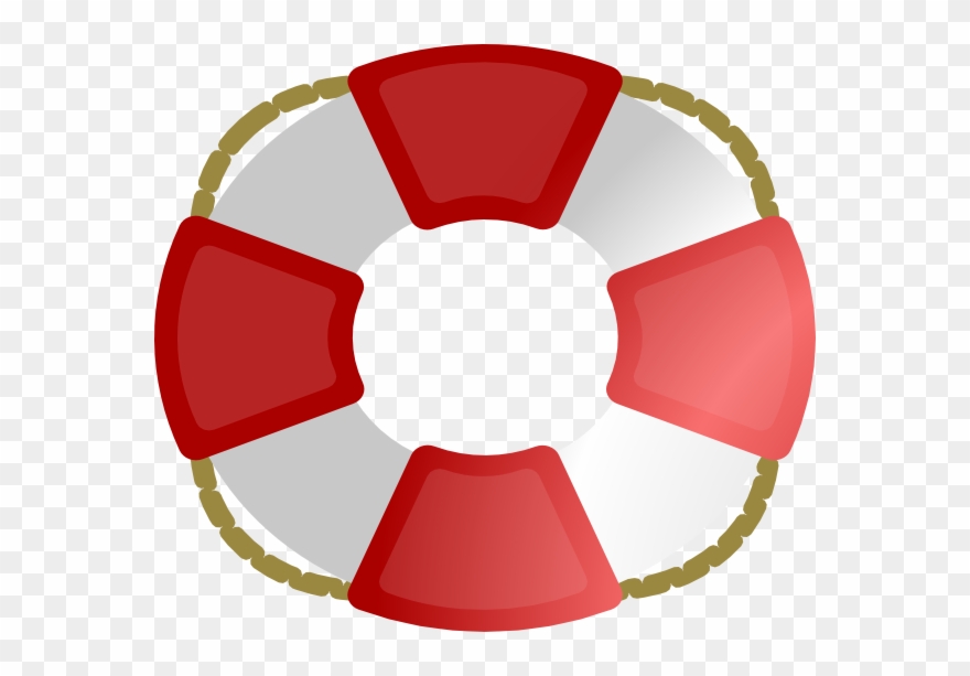 Life Buoy Clip Art At Clker - Boat Safety Clip Art - Png Download