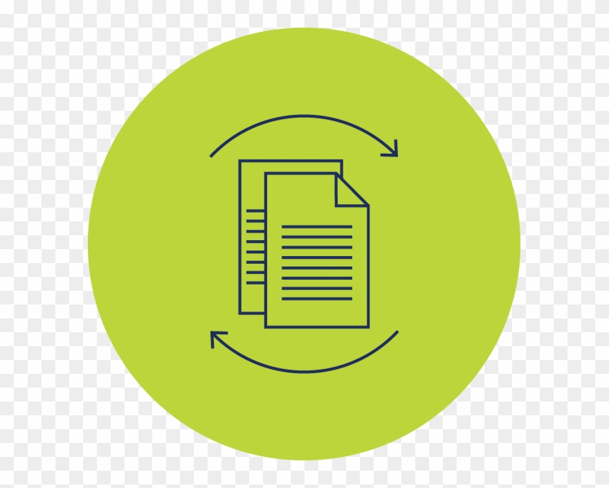 Fast & Efficient Order Processing - Circle Clipart