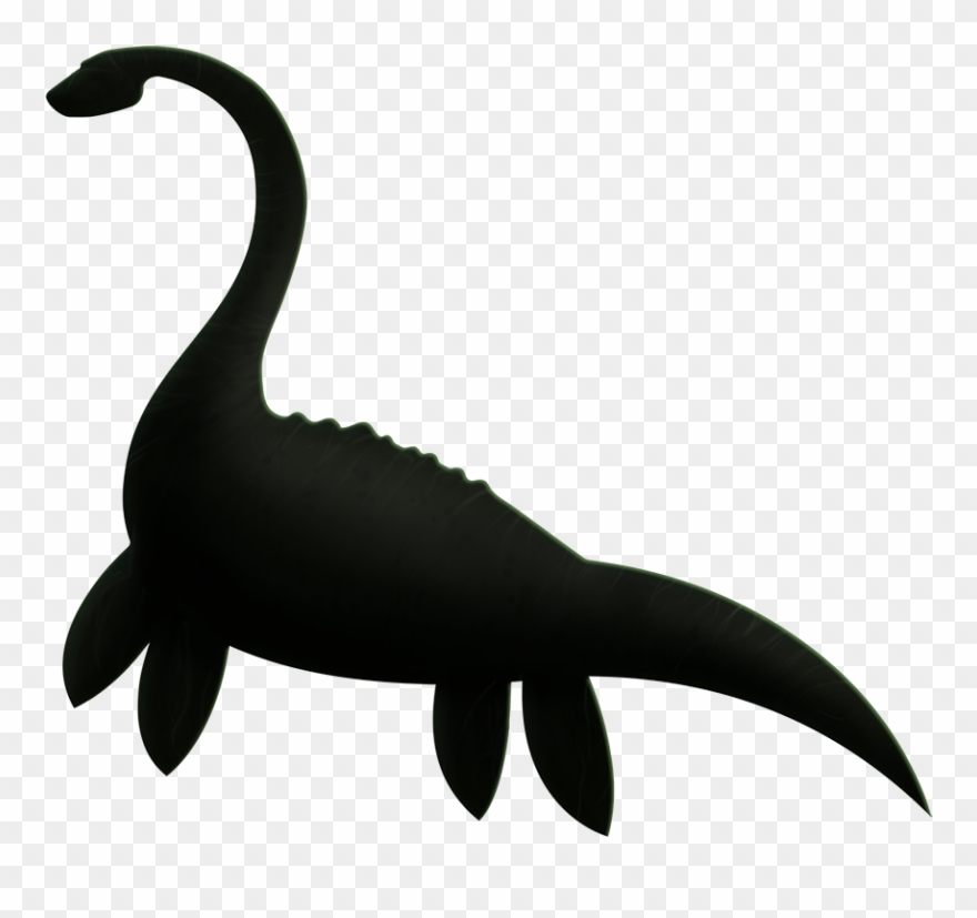 Sea Monster Clipart Transparent Background Loch Ness Monster Silhouette Png Download 635239 Pinclipart