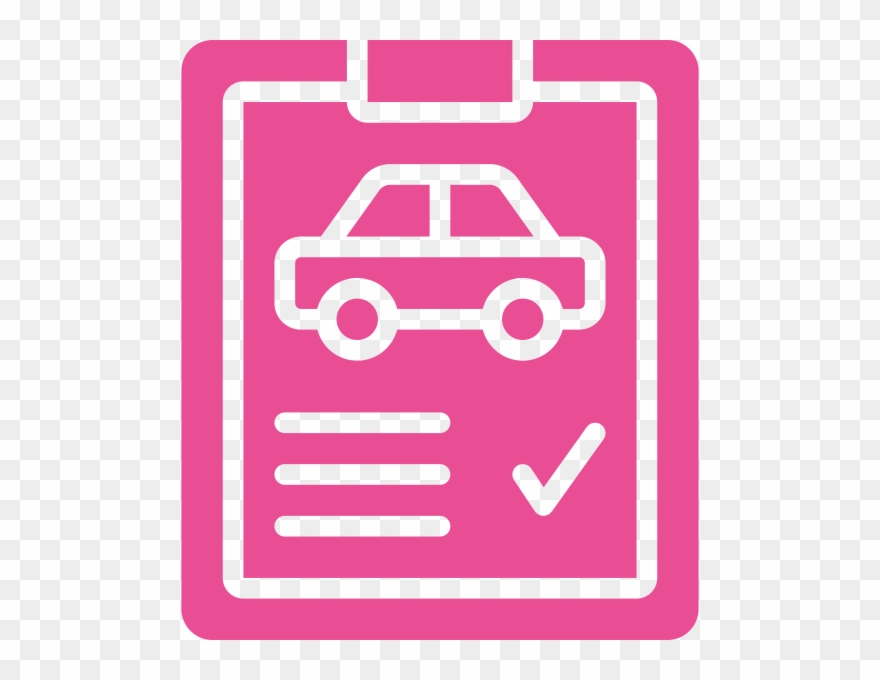 114 Point Inspection - Details Car Icon Clipart