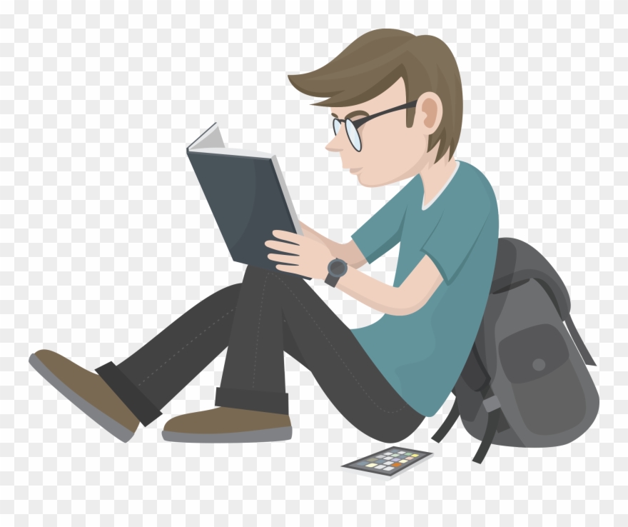 We Therefore Have A Full-time Libras Interpreter In - Teen Reading Png Clipart