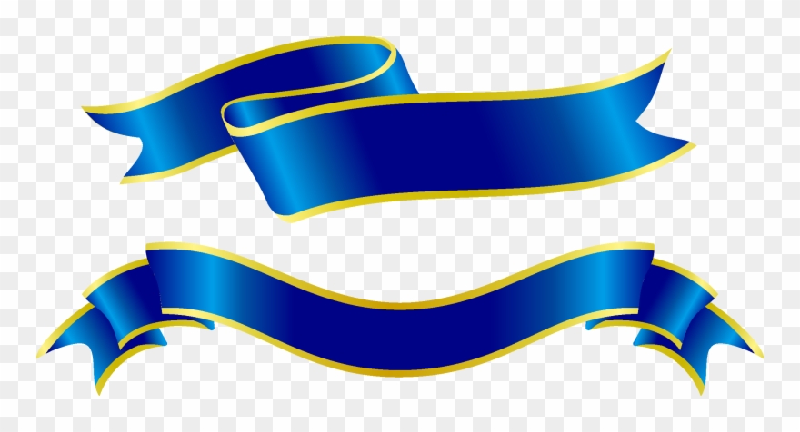 Government College Of Engineering - Blue Ribbon Vector Png Clipart