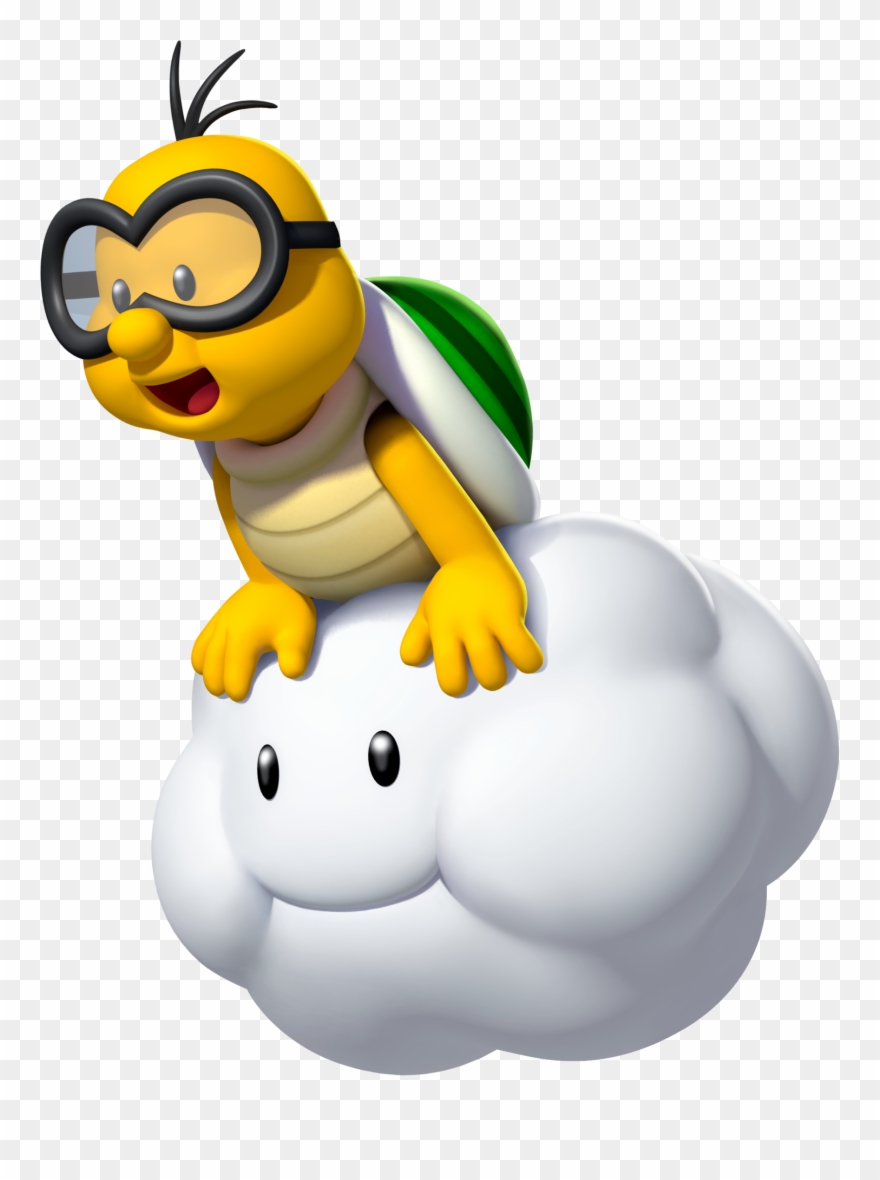 Lakitu - Mario Cloud Guy Clipart