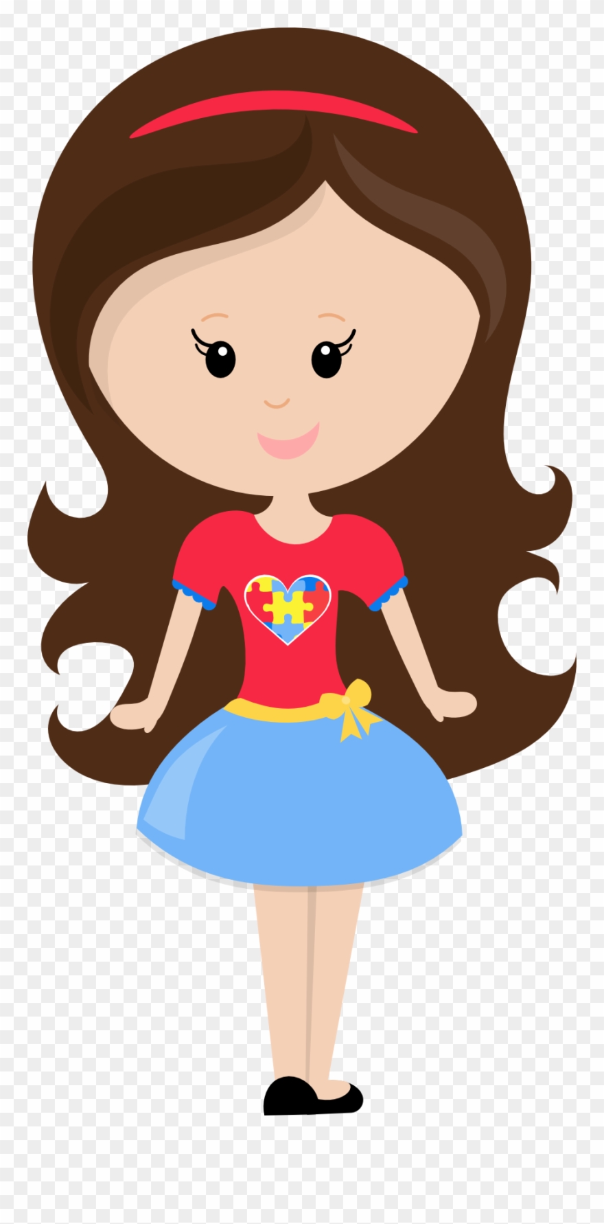 Autism Awareness 04 - Colour Outside The Lines Autism Awareness Character Clipart