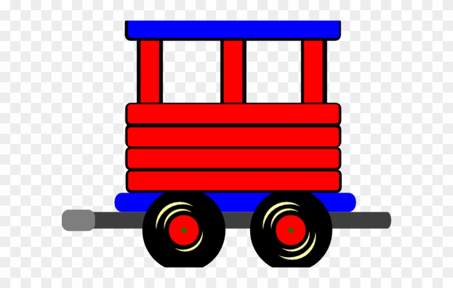 Train Car Clipart - Train Box Car Clipart Png Transparent Png