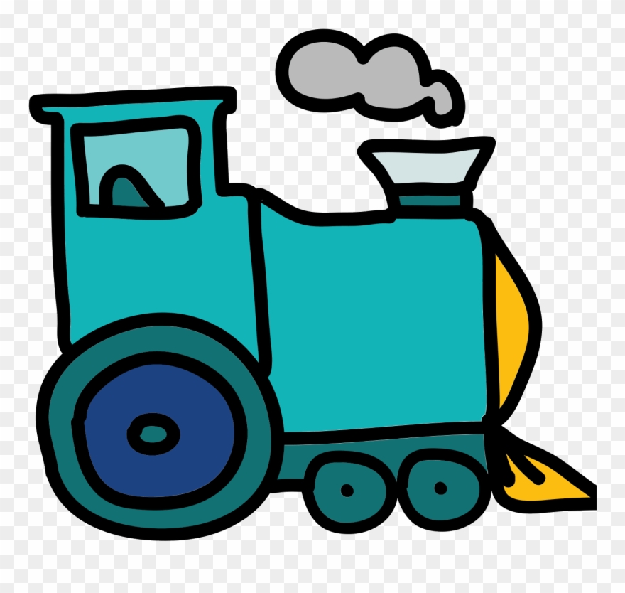 A Single Unattached Old Fashioned Train Car Specifically - Train Clipart