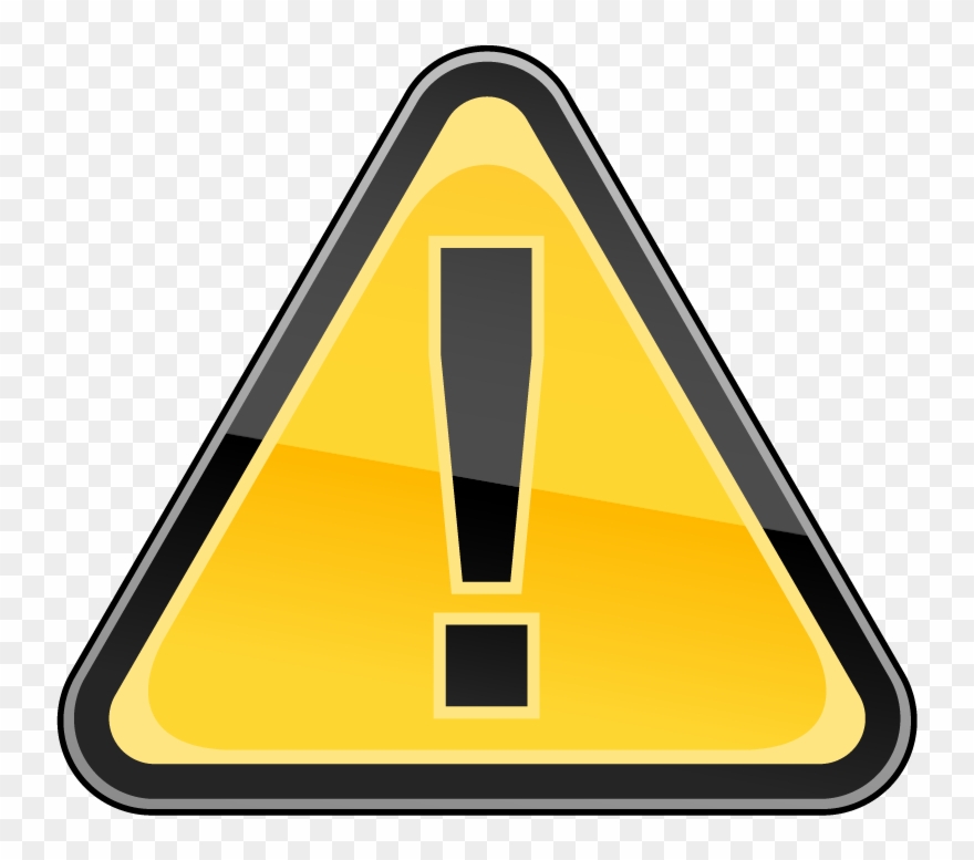 Caution Sign Icon - Symbol Of Hazardous Material Clipart