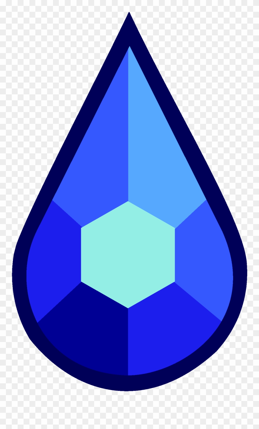 Gem Clipart Triangle - Steven Universe Gem Png Transparent Png