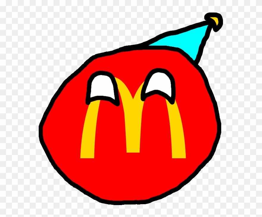Food Companyballs - Countryballs Mcdonalds Clipart