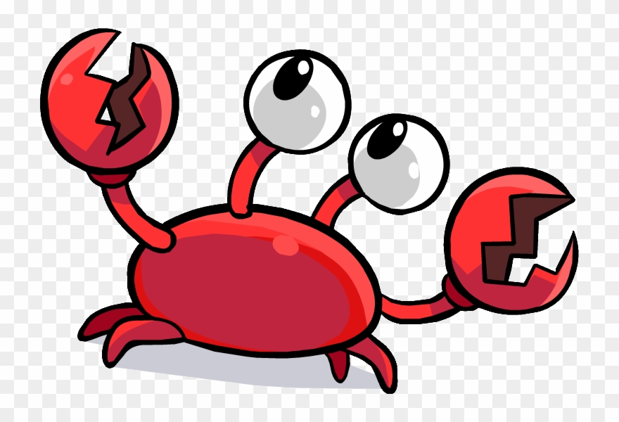 Klutzy The Crab - Klutzy Club Penguin Clipart