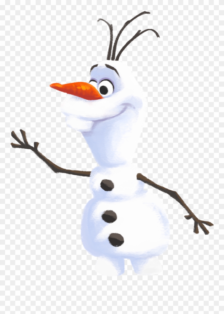 Olaf Clipart Book 1 - Cartoon - Png Download