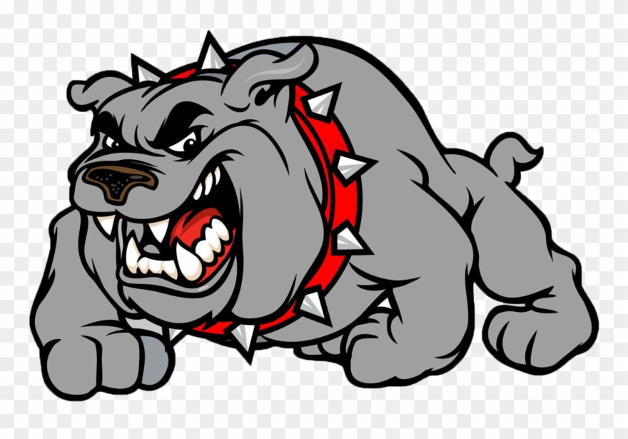 Home Of The Bulldogs - Cartoon Bulldog No Background Clipart