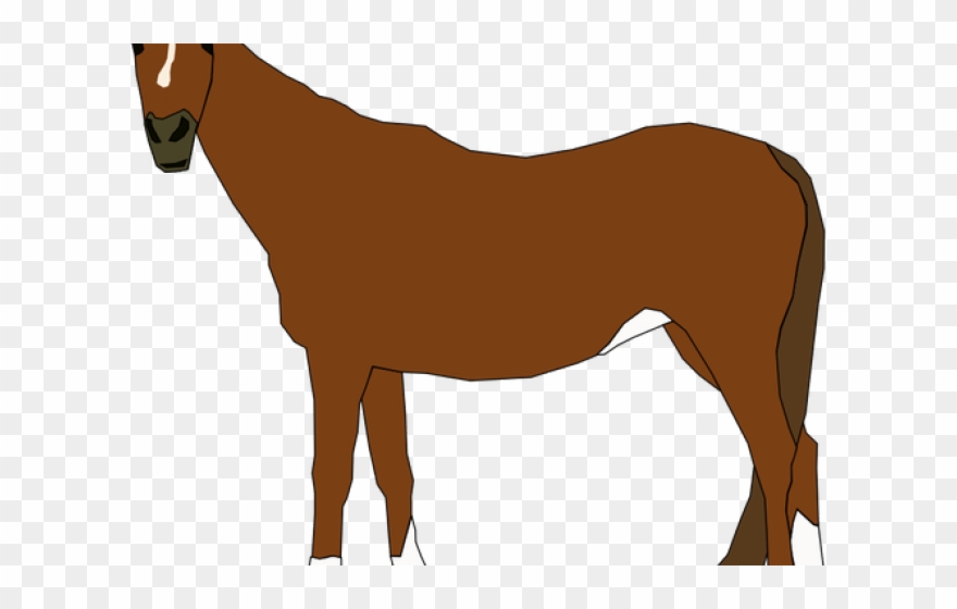 Mare Clipart Brown Horse - Horse Clip Art - Png Download