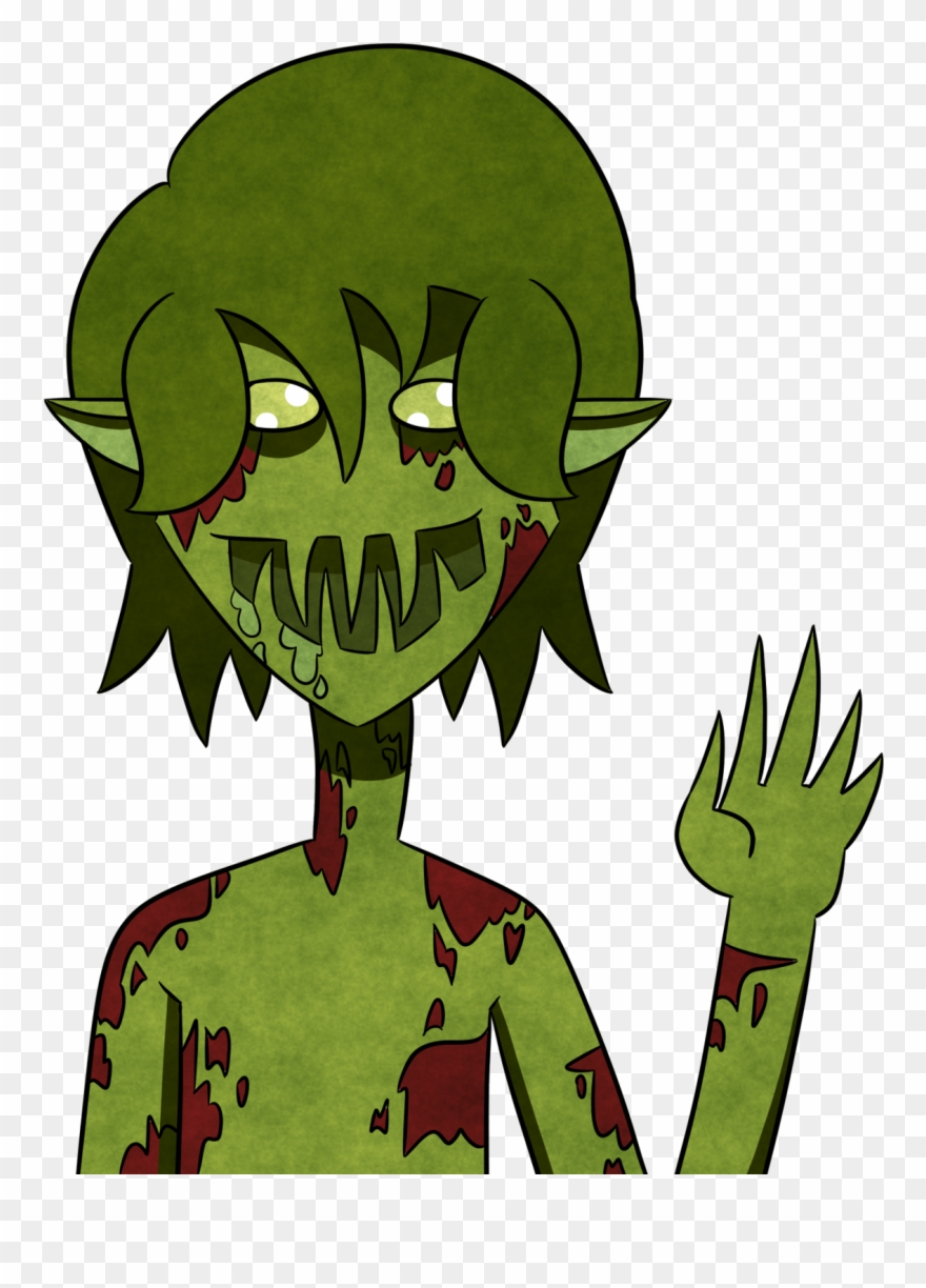 Her Name Is Diona Shes A Venus Flytrap Monster Who - Cartoon Clipart