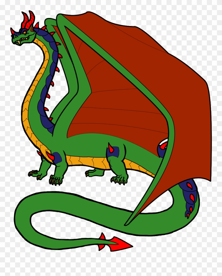 Sir George Coca Dragon Clipart