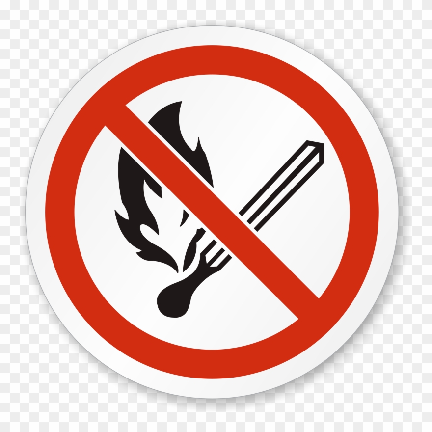 Fires No Sign Clipart - Do Not Play With Fire Clipart - Png Download