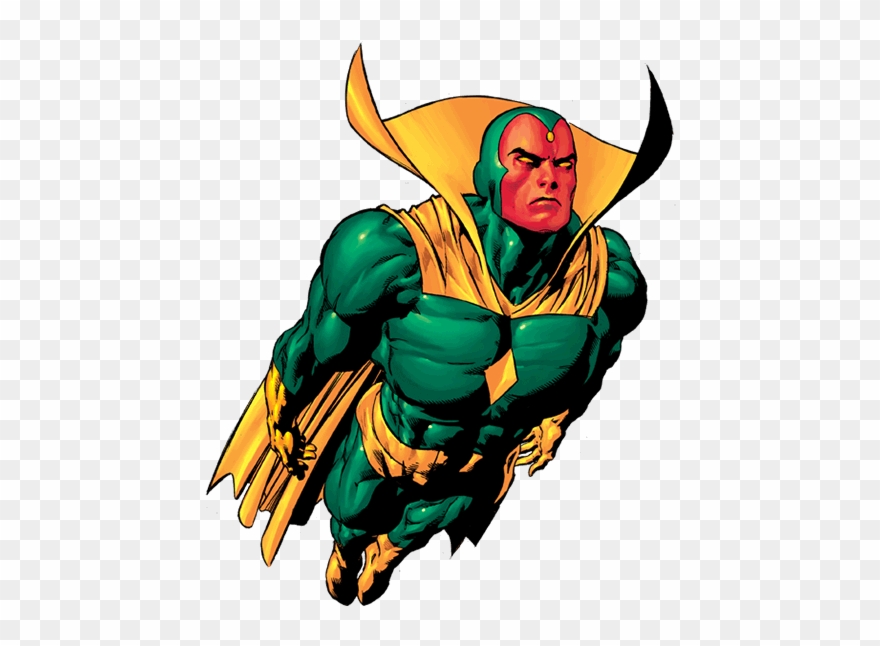 Marvel Vision Clipart Mightiest Heroes - Vision Marvel - Png Download