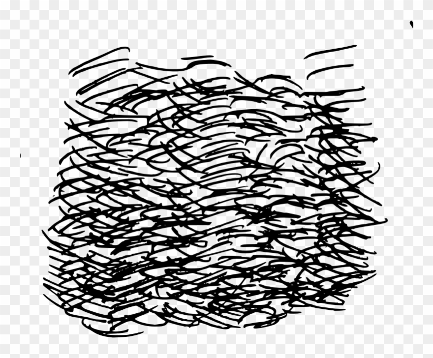 Picture Of The Keyboard - Paper Mess Clipart - Png Download