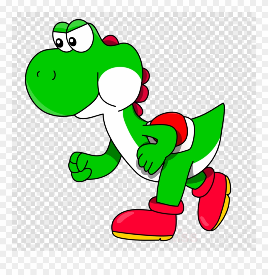 Yoshi Clipart Yoshi Super Mario Run Clip Art - Yoshi - Png Download