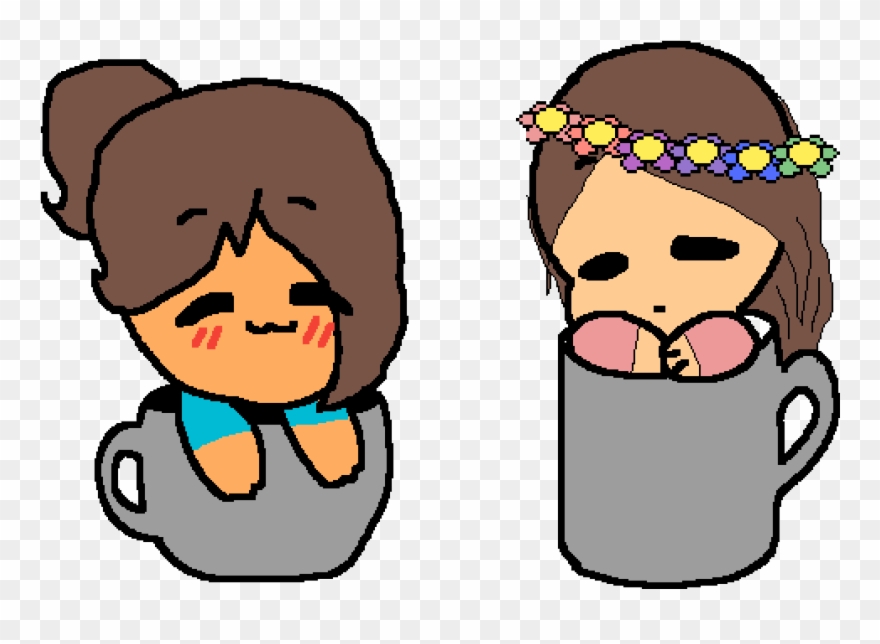 Flower Girl - Cup Clipart