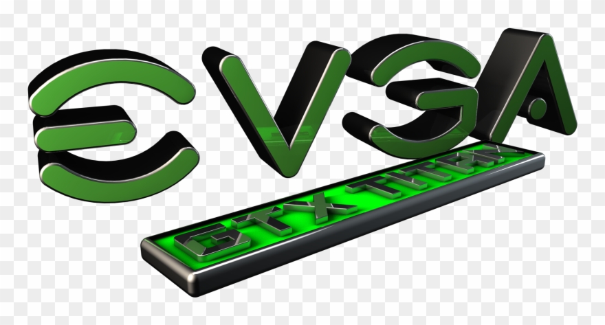 Evga Geforce Gtx Titan Logos 3d - Evga Clipart