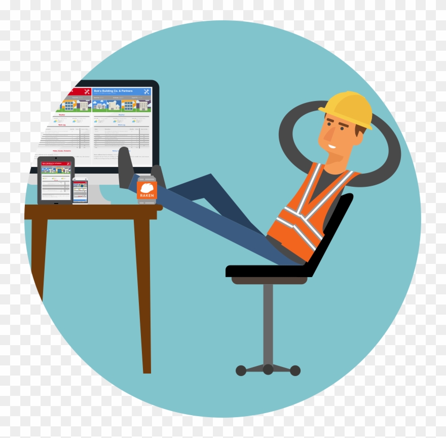 Sit Back & Relax Clipart