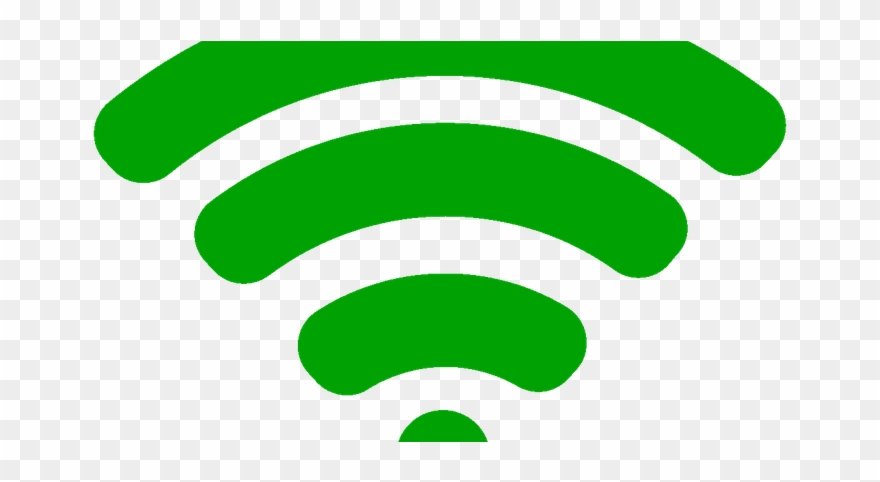Wifi Symbol - Green Wifi Symbol Clipart