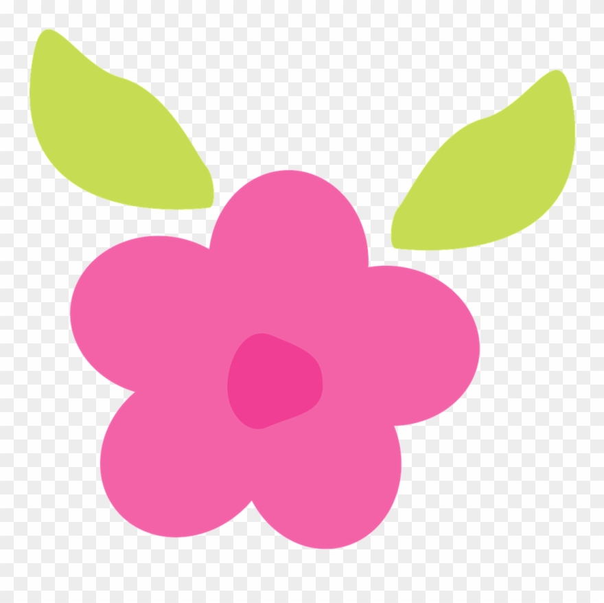 Flower Cute Pink - ดอกไม้ น่า รัก ๆ Png Clipart