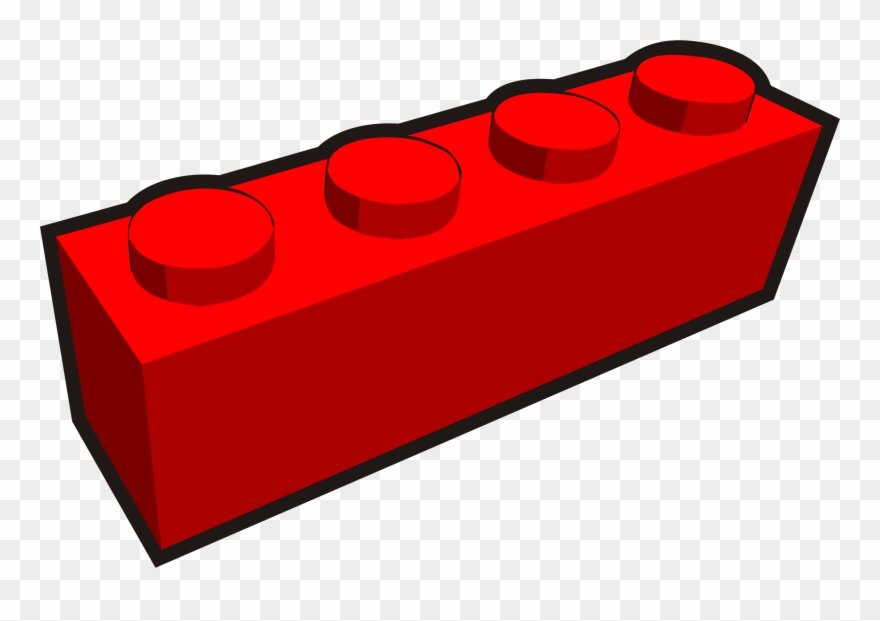 Brick Toy Block Lego Concrete Masonry Unit - Vector Lego Constructor Animado Clipart