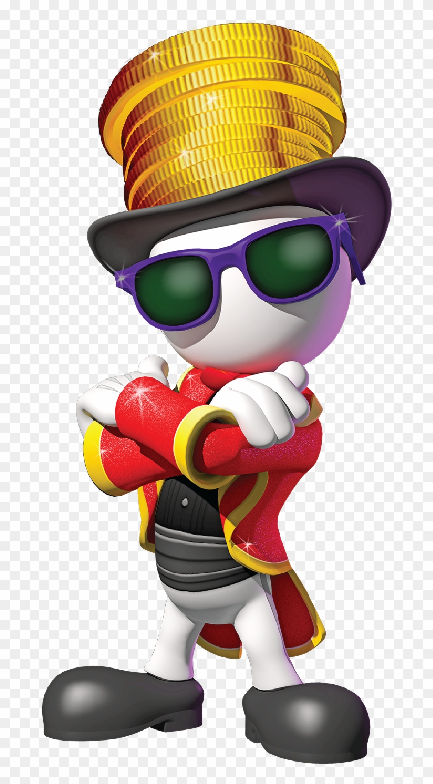 Tournevent Money Man Clipart