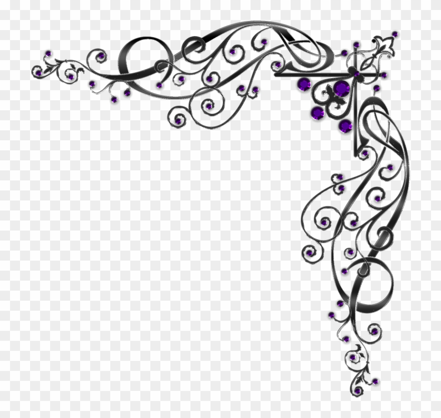 Image Result For Corner Borders - Grecas Decorativas Para Bodas Clipart